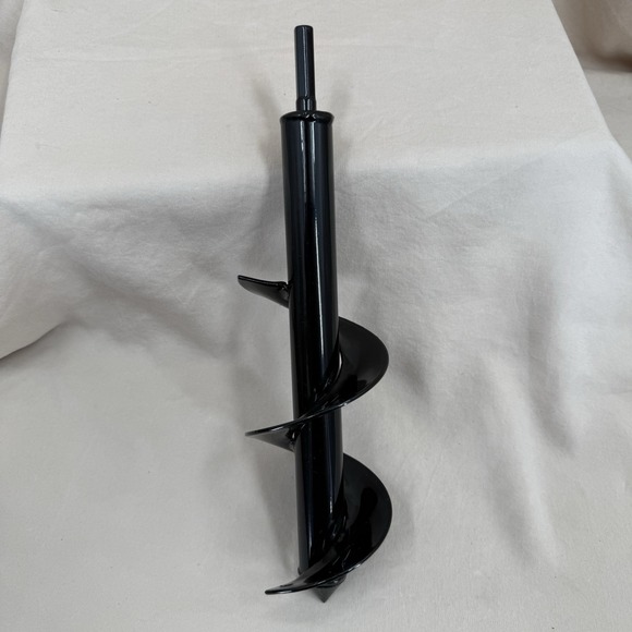 Auger Drill Bit Set for Planting Gardening 8 & 12 in Black Hex Drive Tool - Picture 2 of 8